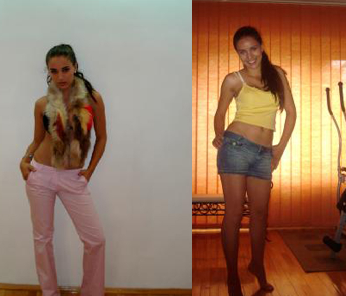 Adelinei ii placea la nebunie sa isi arate sanii