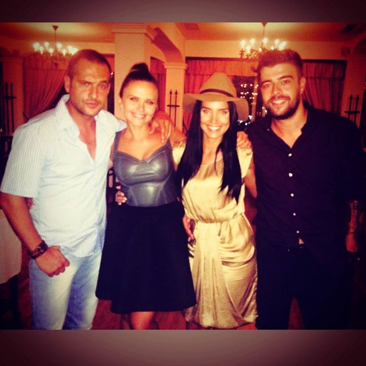 Adelina a fost prezenta, alaturi de Speak, la ziua lui Madalin Ionescu