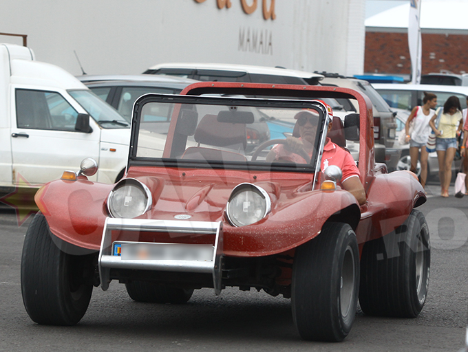 A doua zi, Marcus a facut furori la volanul masinii sale