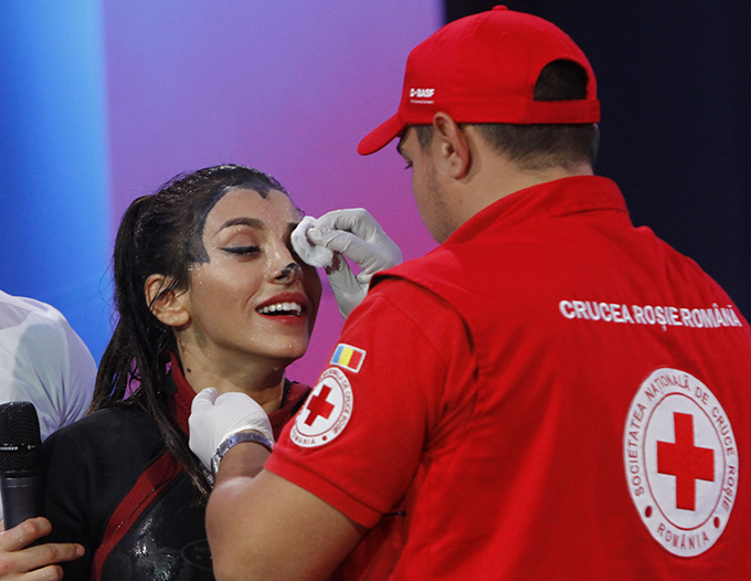 Artista a avut nevoie de interventia medicilor pentru a-si reveni foto: Gabriela Arsenie