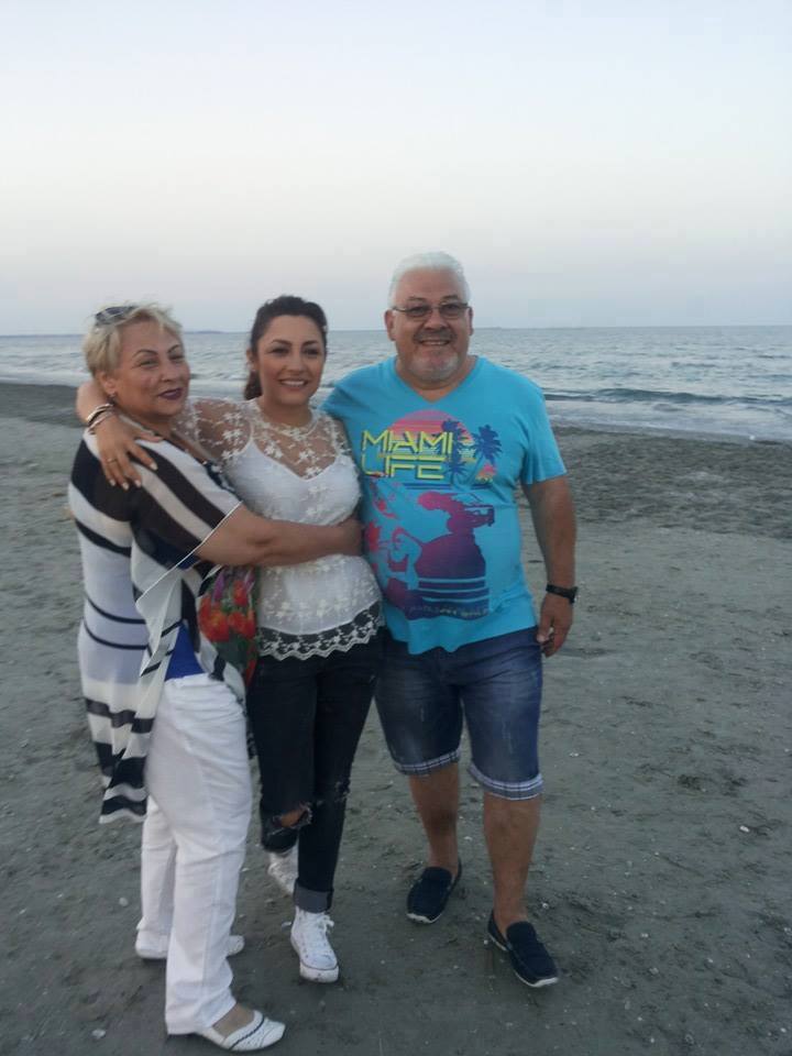 Andra le-a transmis un mesaj emotionant parintilor ei