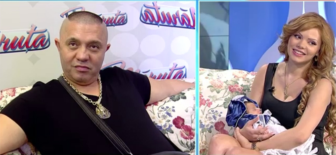 Nicolae Guta si-a vazut pentru prima data fata intr-un studio de televiziune