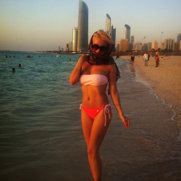 Larisa a fost plecata in Dubai o perioada