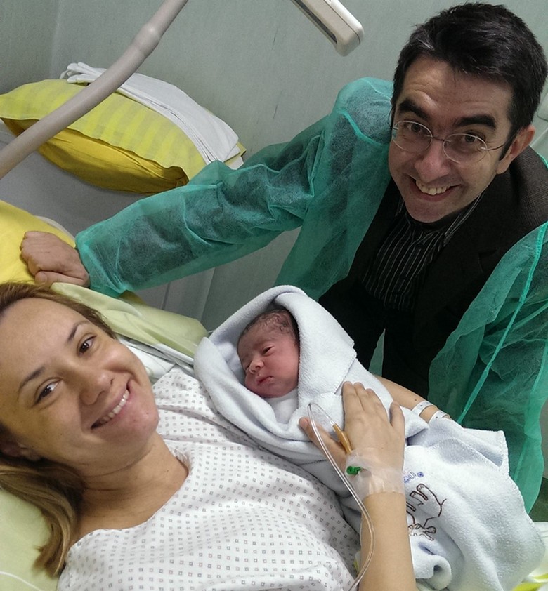 La inceputul lunii aprilie a acestui an, Oana Ionita a adus pe lume un baietel perfect sanatos