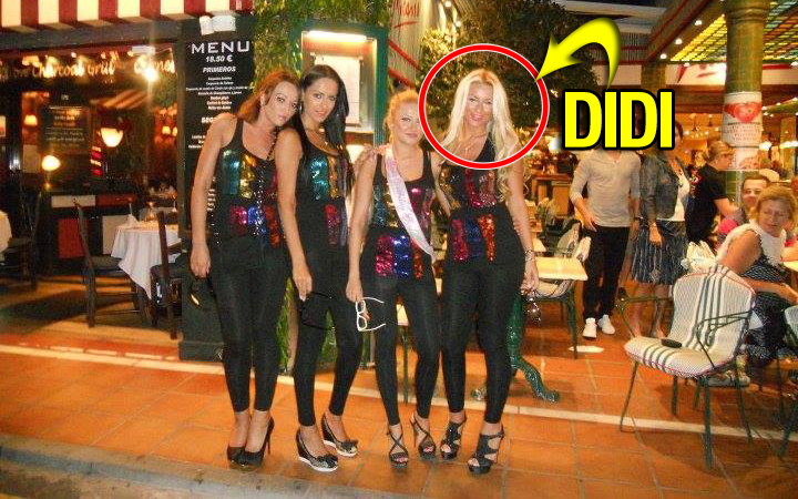 In urma cu cativa ani, Diana era vopsita blond