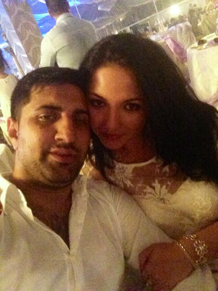 Leo de Vis, alaturi de frumoasa lui sotie