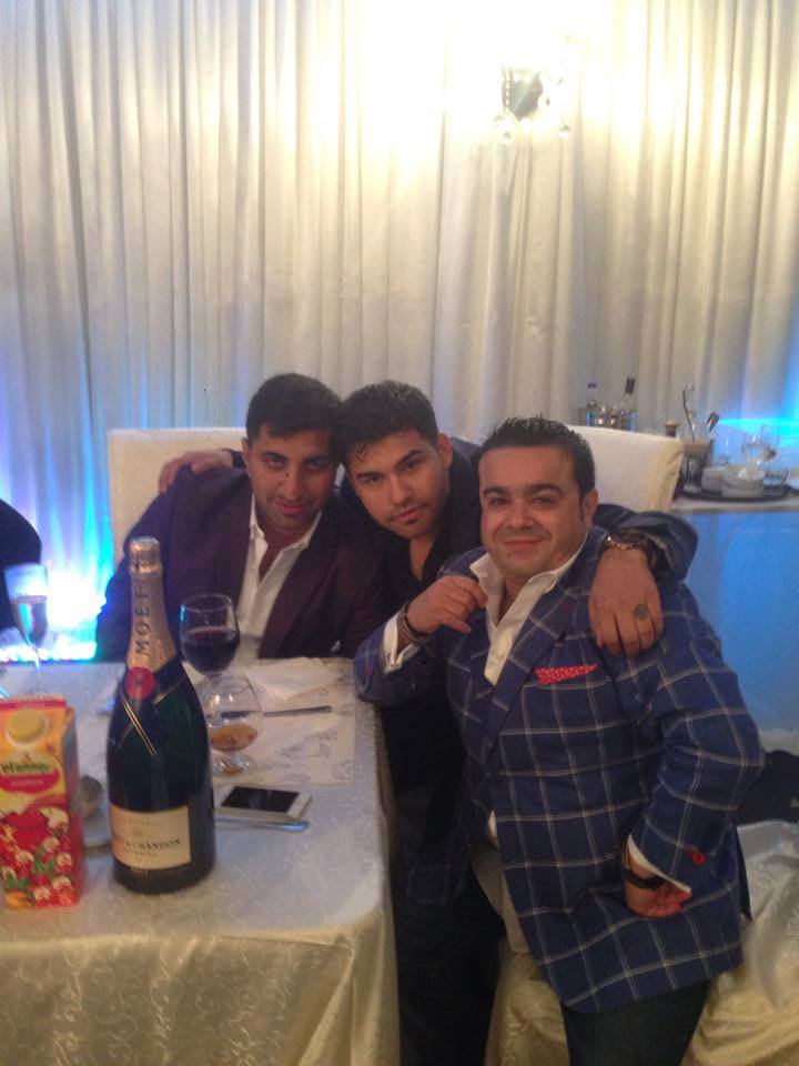 Manelistul i-a facut un botez imparatesc fiului lui