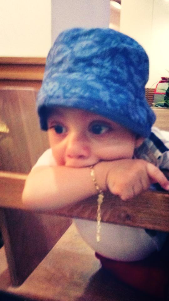 Andrei a implinit de curand zece luni si este mandria tatalui lui