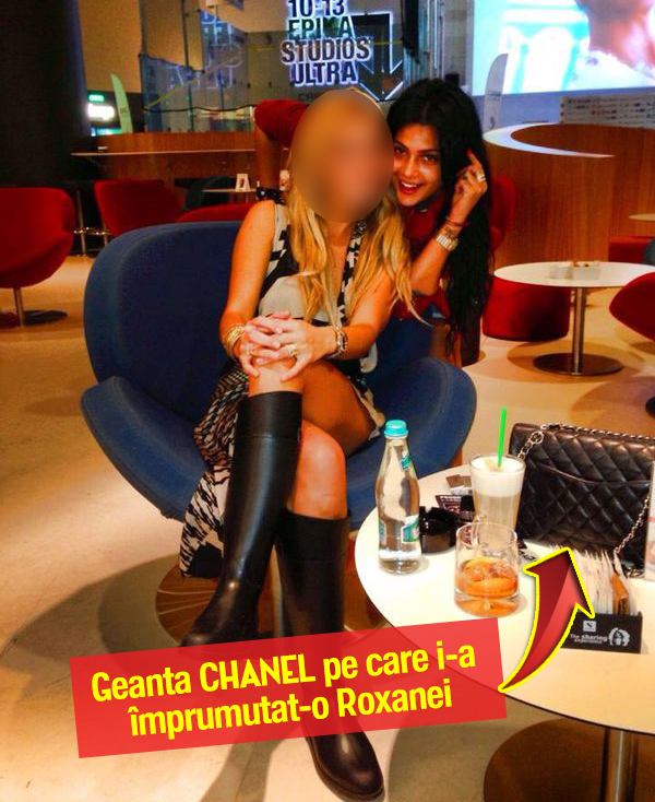 Prietena la catarama cu fata pe care a tras-o pe sfoara, Roxana Dobre si-a dat arama pe fata