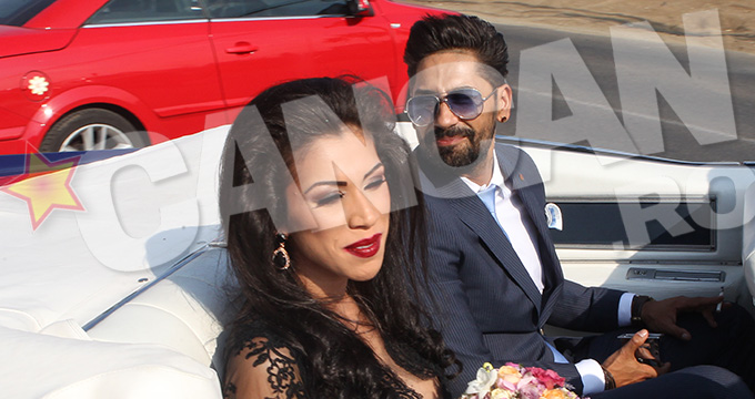 Raluca a mers la biserica in aceeasi masina cu finul ei, Connect-R