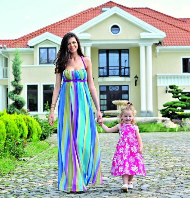 Fosta doamna Columbeanu s-a dus direct la mare, pentru a-si vedea fetita