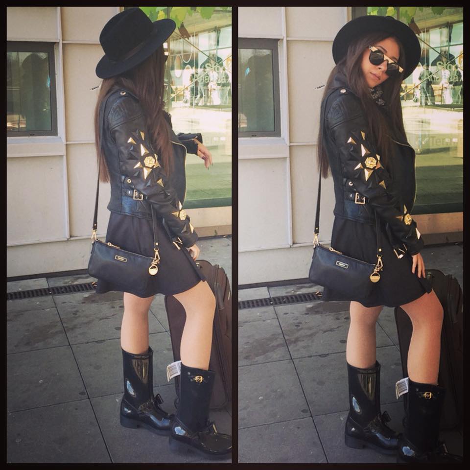 Nicole si-a salutat fanii de pe aeroport