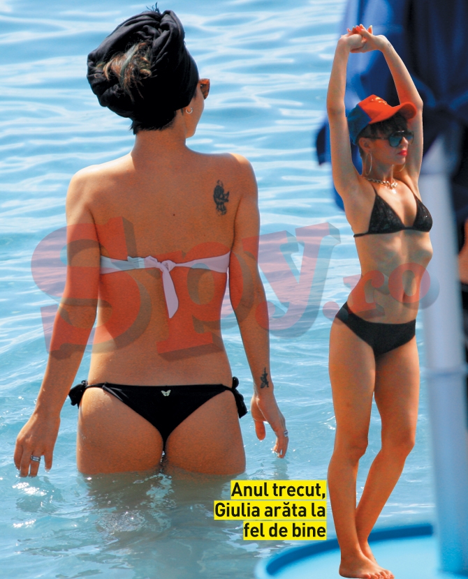 Artista arata extrem de bine, ea si-a mentinut silueta de anul trecut