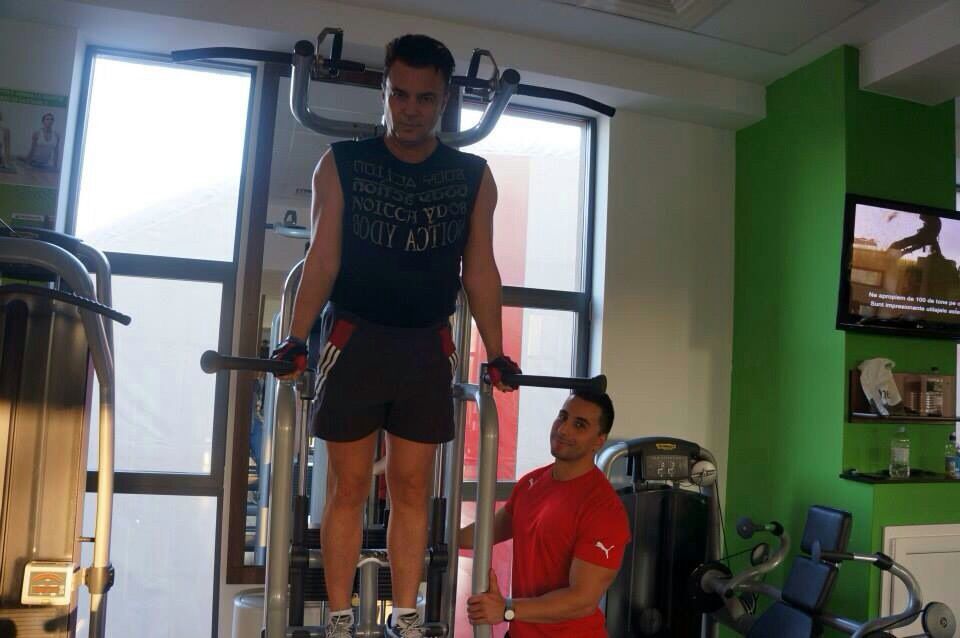 Adrian Enache merge aproape zilnic la sala de forta