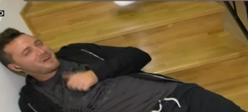 Gabi a dezvaluit ca primele scene de dragoste in noua lor casa au avut loc pe scarile locuintei in care s-au mutat