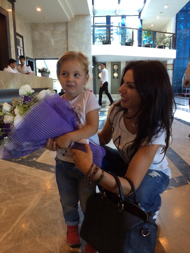 Ramona Lazuran este foarte mandra de fiica ei, Maya