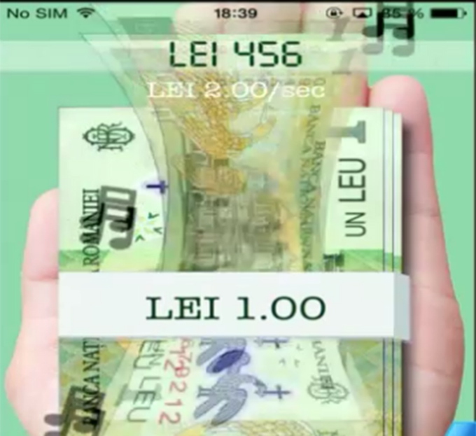 Aplicatia descoperita de prezentatorul TV arunca bani pe versurile unor manele