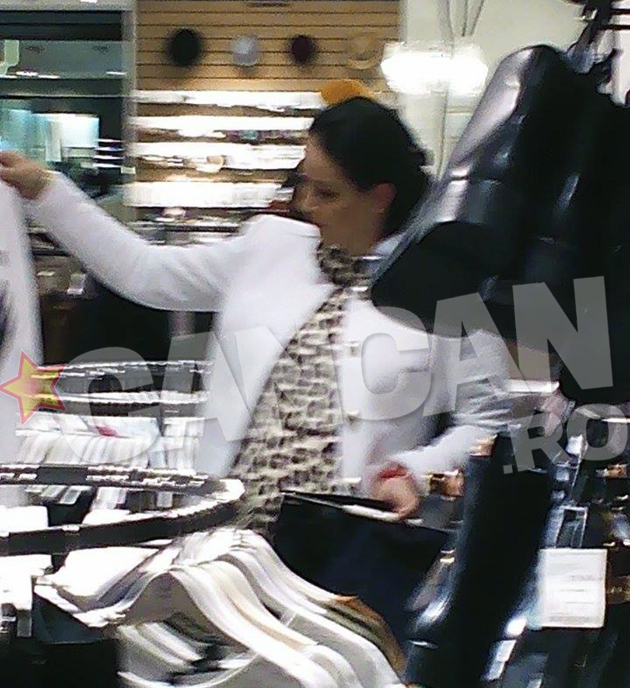 Magda Ciumac a iesit la cumparaturi intr-un cunoscut mall