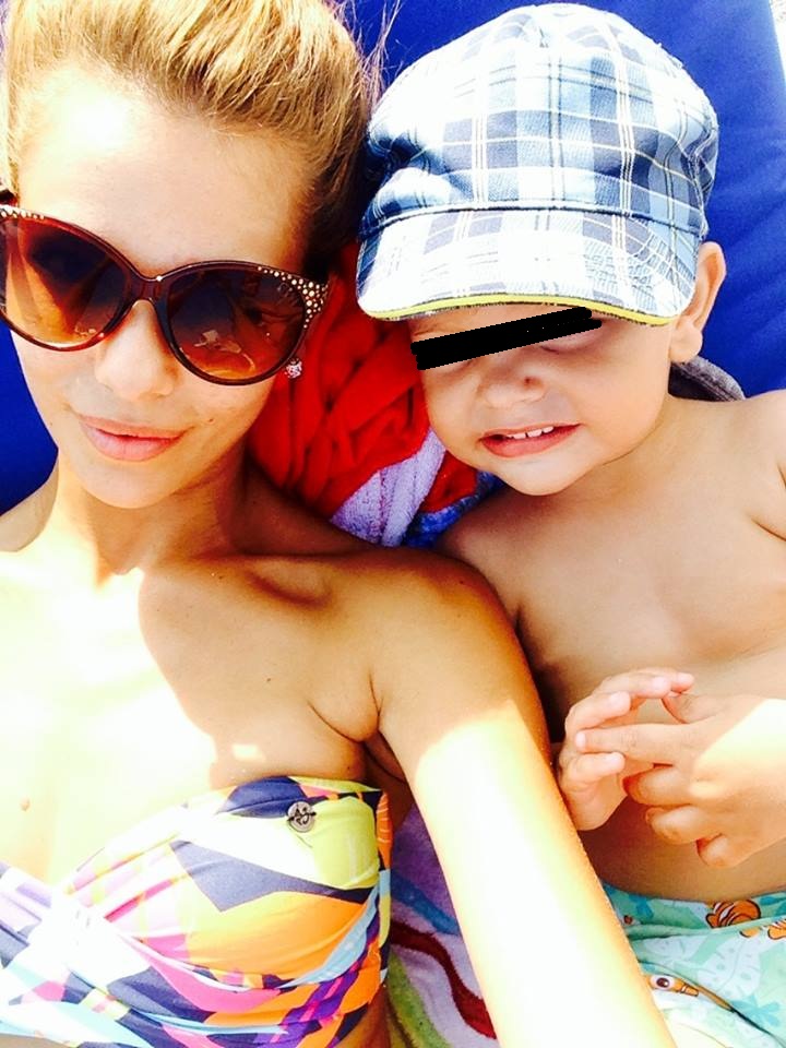 Sotia lui Tibi Balan se ocupa aproape singura de cresterea copilului