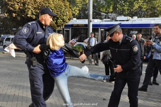 Domnica Cemortan a dat nastere unui scandal monstruos la Chisinau, ieri