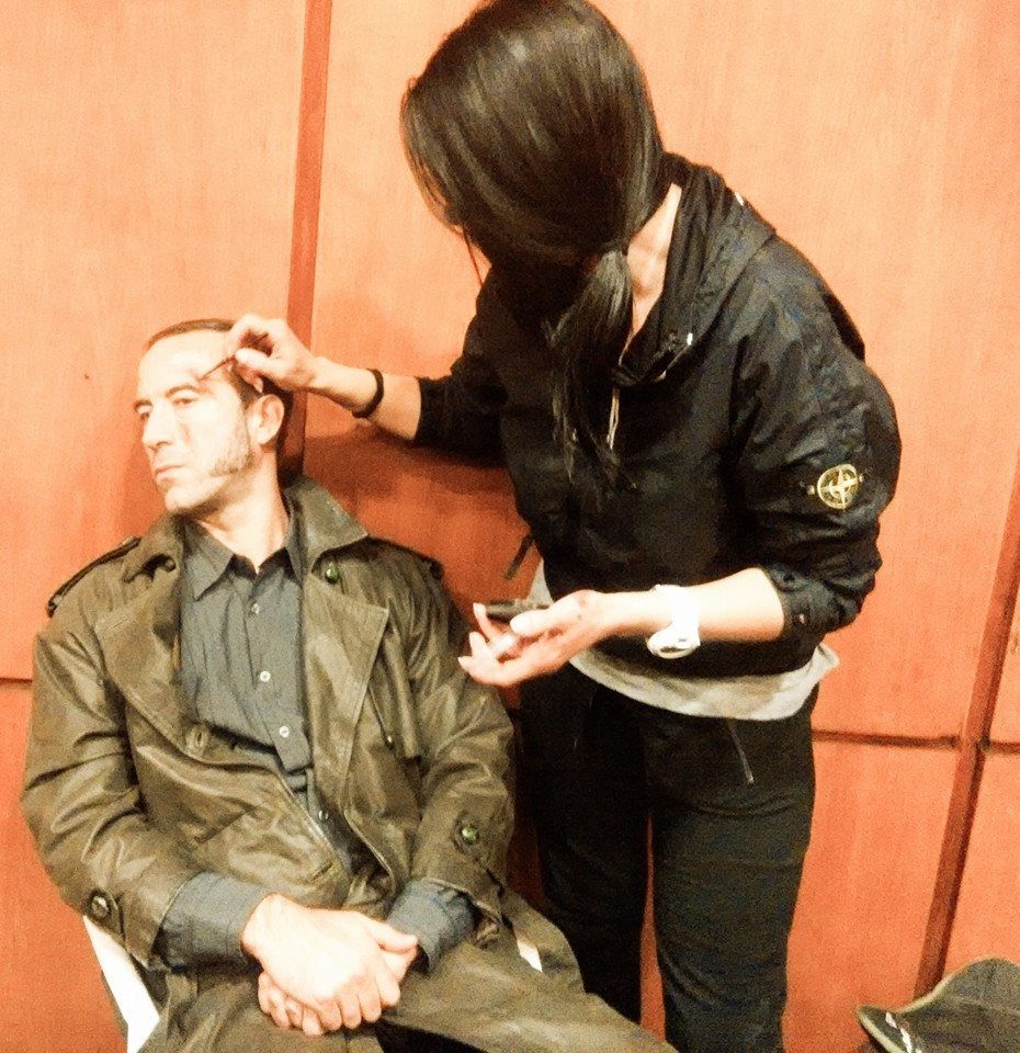 In film, actorul a fost protagonistul unei batai in plina strada