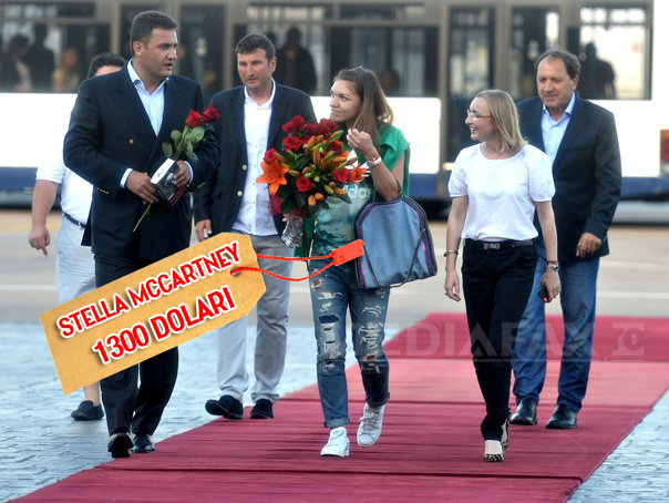 Tenismena pune accent pe genti de firma