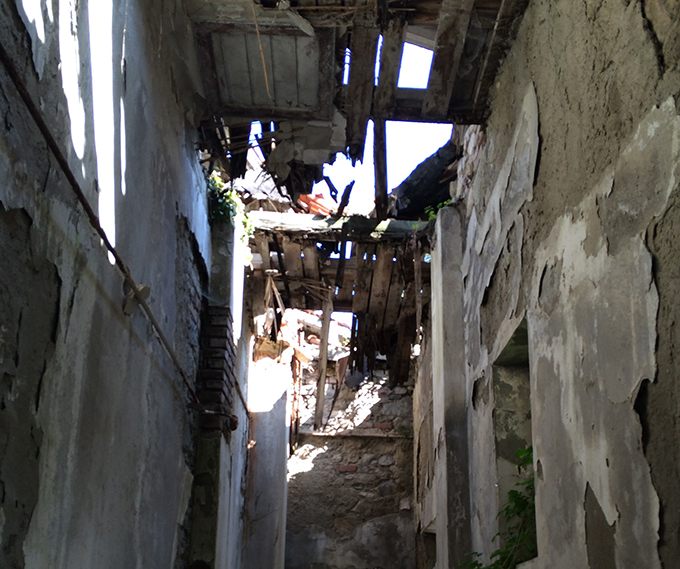 Asa arata casa in care Ligia a fost la un pas de tragedie