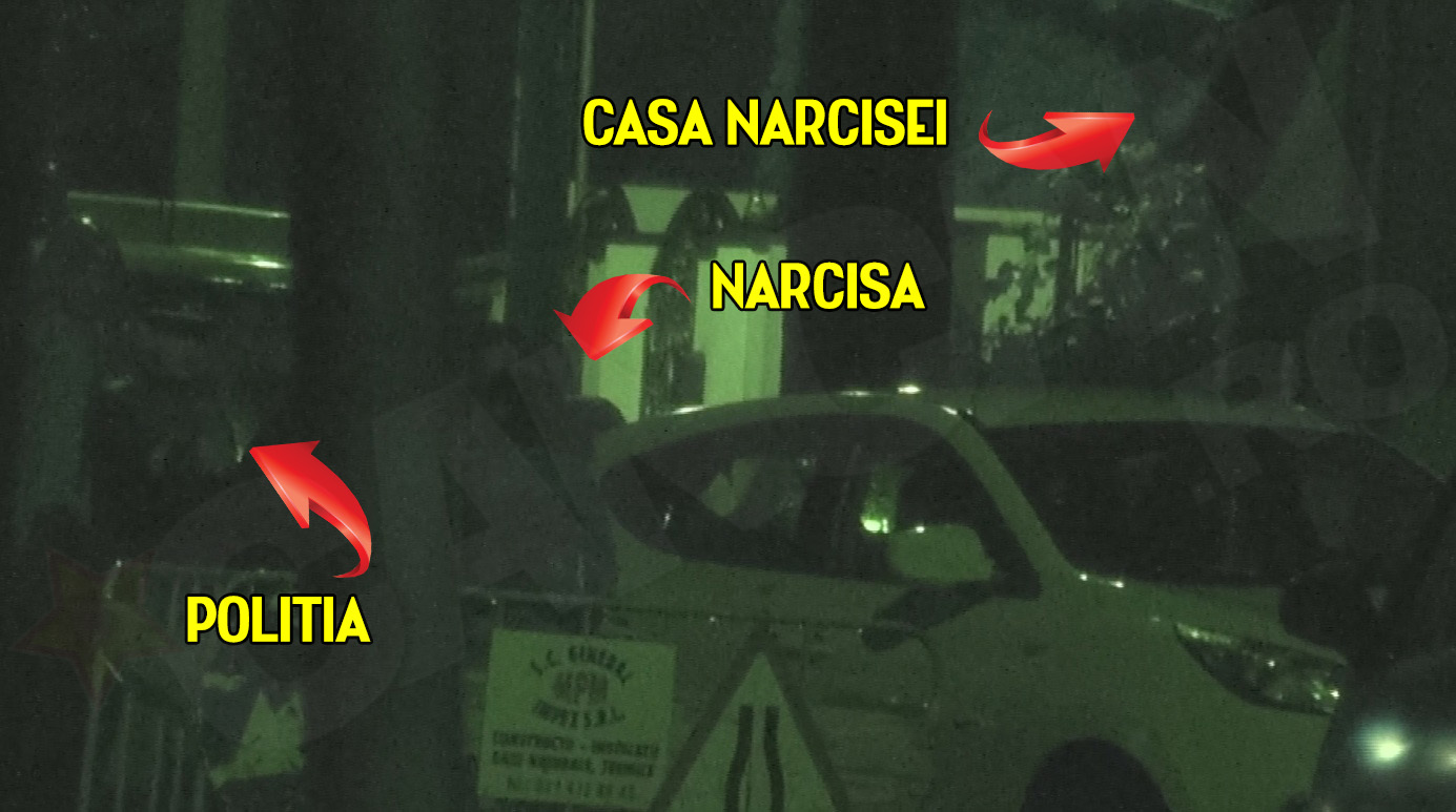 Narcisa vorbeste cu poltistii care au venit sa o cheme la sectie