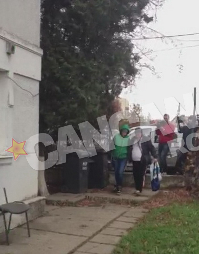 Nicolae Guta a venit la sectie cu un bagaj pentru sotia sa