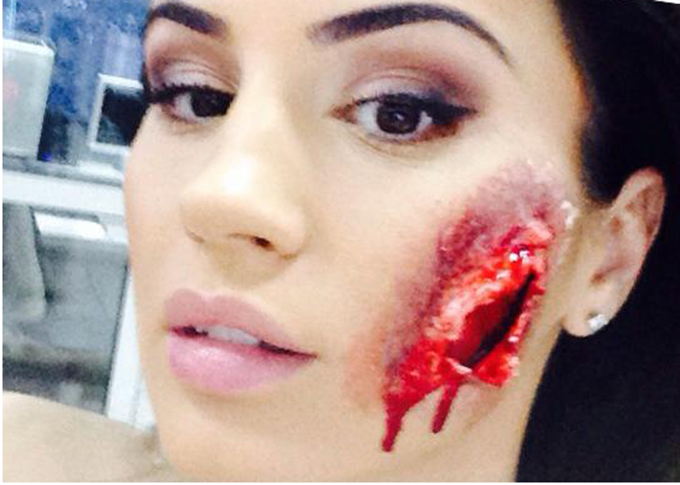 Geanina Ilies si-a speriat fanii cu aceasta fotografie