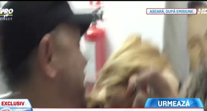 Nicolae Guta a sarutat-o cu forta pe Madalina