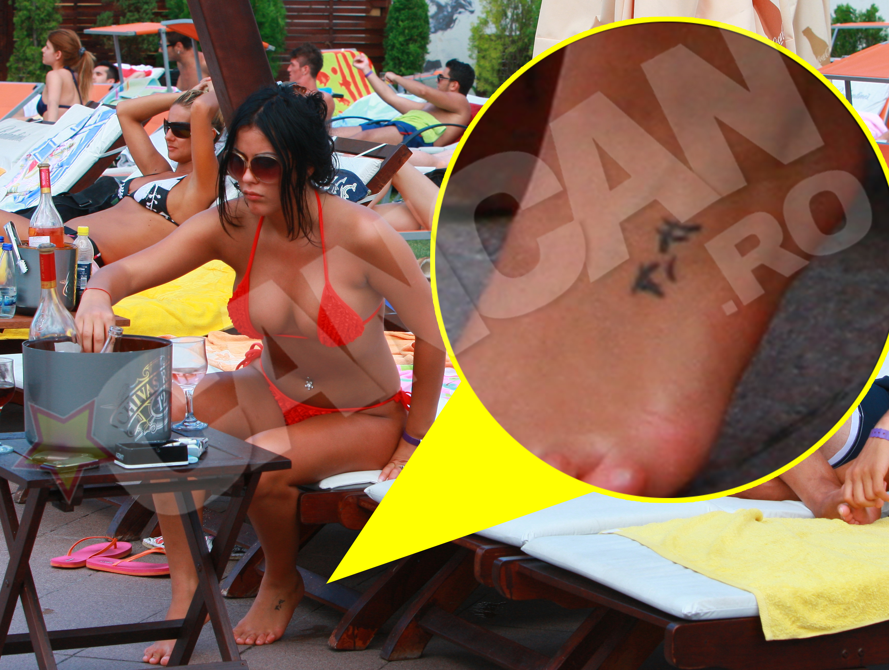 Acest tatuaj ii aduce Danielei aminte de Mihai Costea