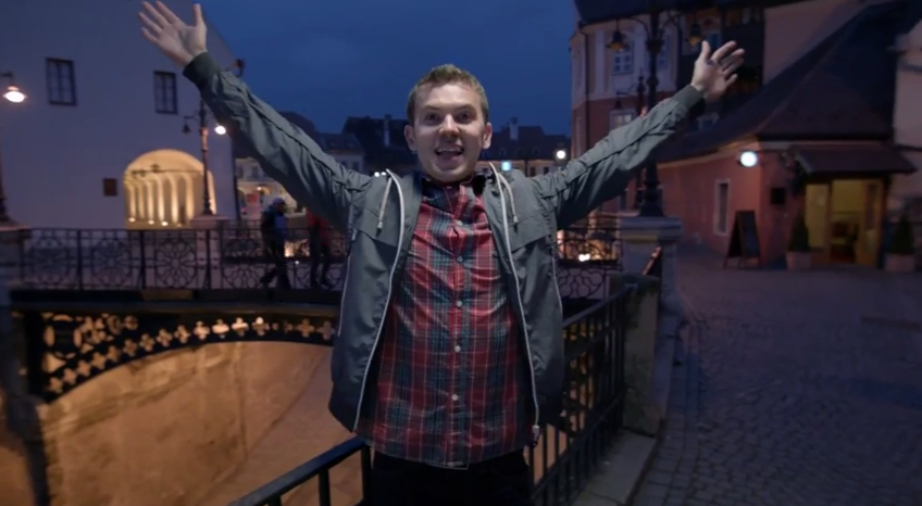 Adrian Oprea este sofer de tir de la 18 ani