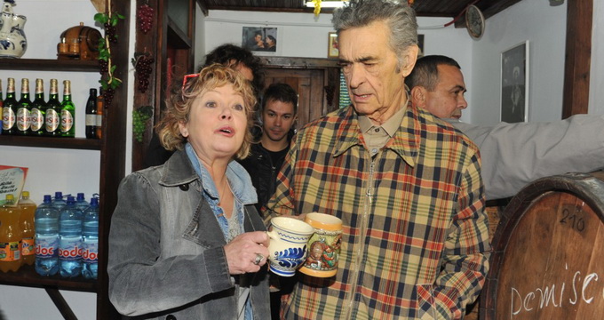 Anca Pandrea si Iurie Darie