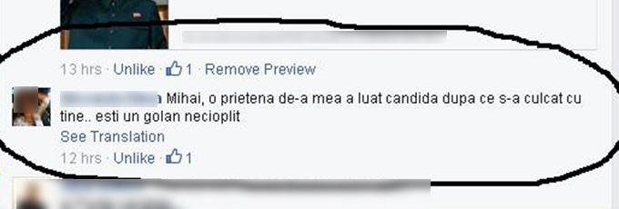 Acesta este mesajul pe care l-a primit Mihai Traistariu