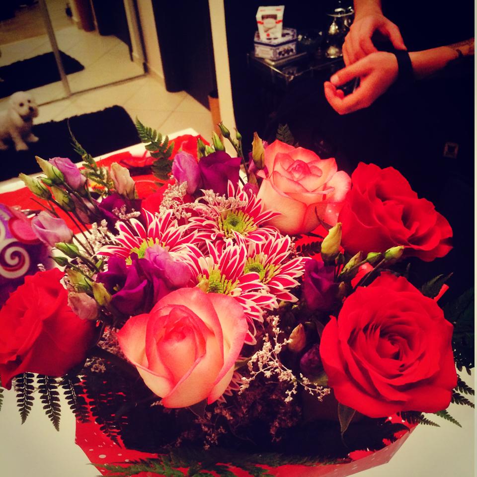 Speak a impresionat pe toata lumea cu buchetul de flori pe care i l-a daruit Adelinei