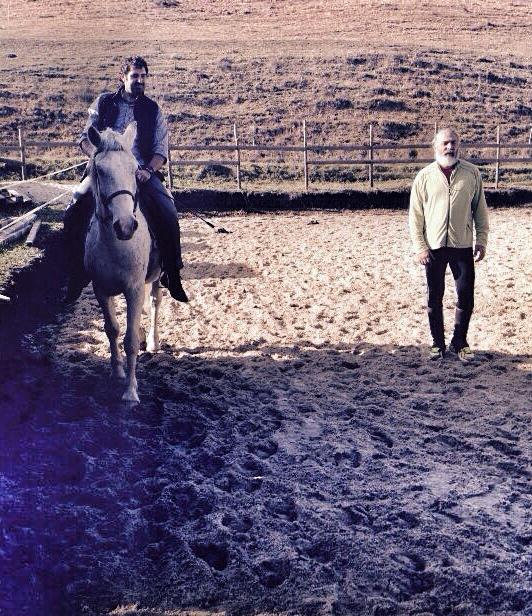 Adrian Hadean este pasionat de echitatie