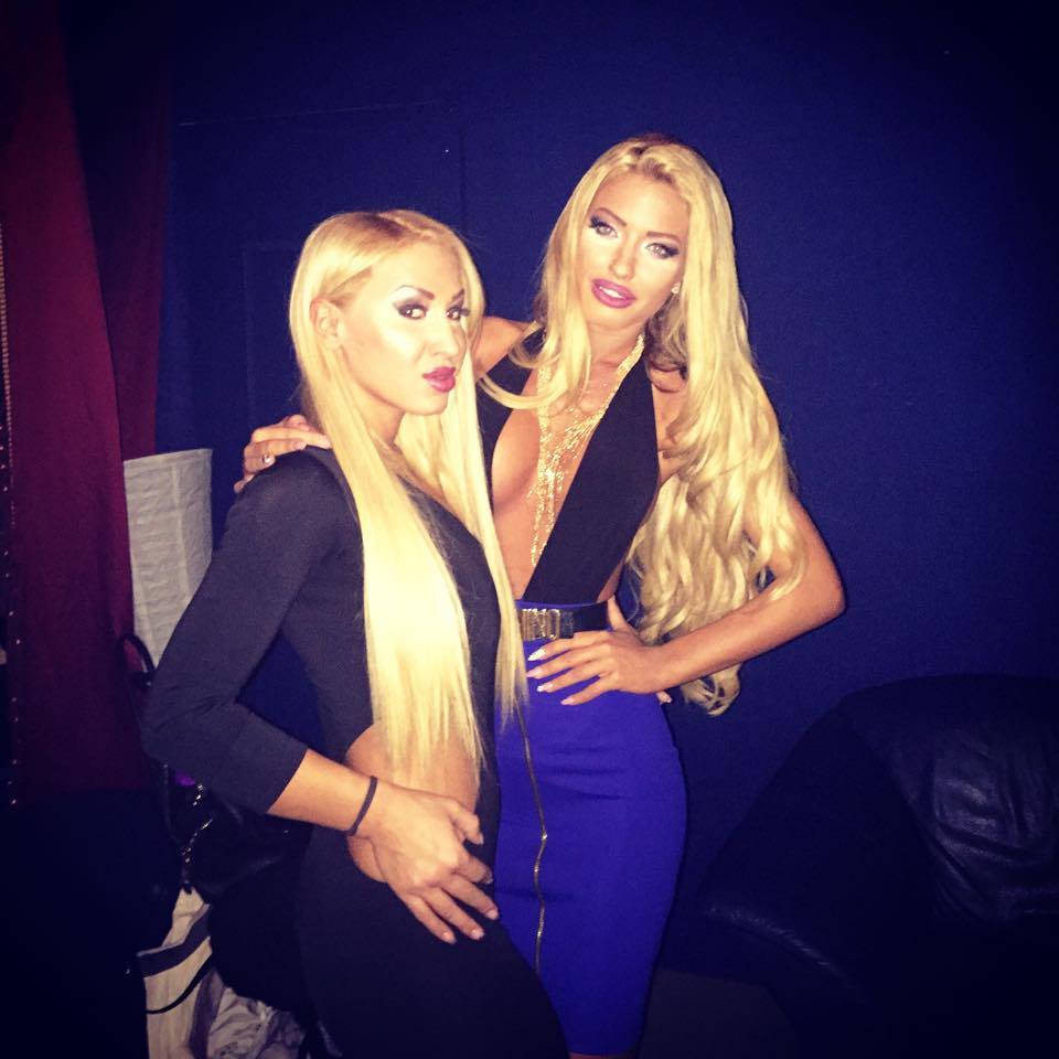 Denisa Despa (n.r. blonda de langa Loredana Chivu) este cea care i-a facut cunostinta lui Leo cu Ana MAria