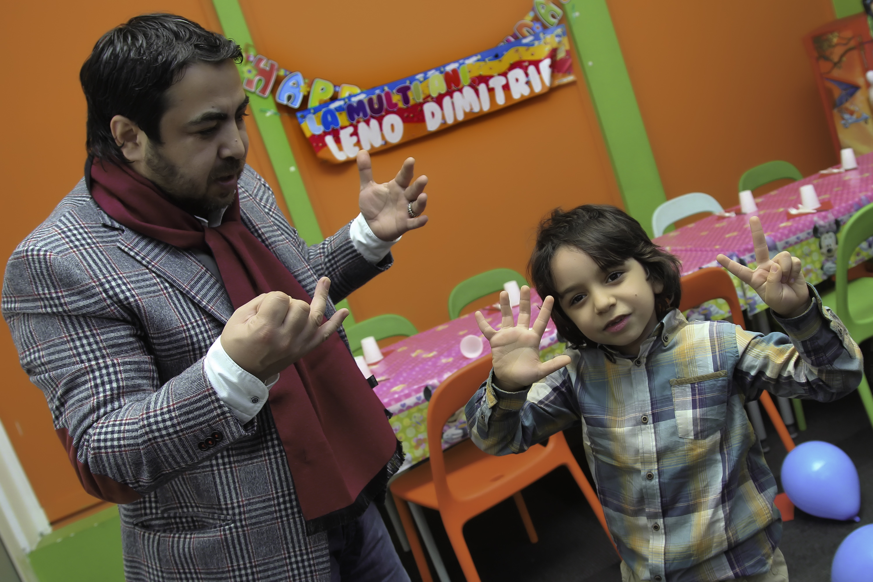 Fiul lui Bursuc a implinit sapte ani in urma cu doar cateva zile