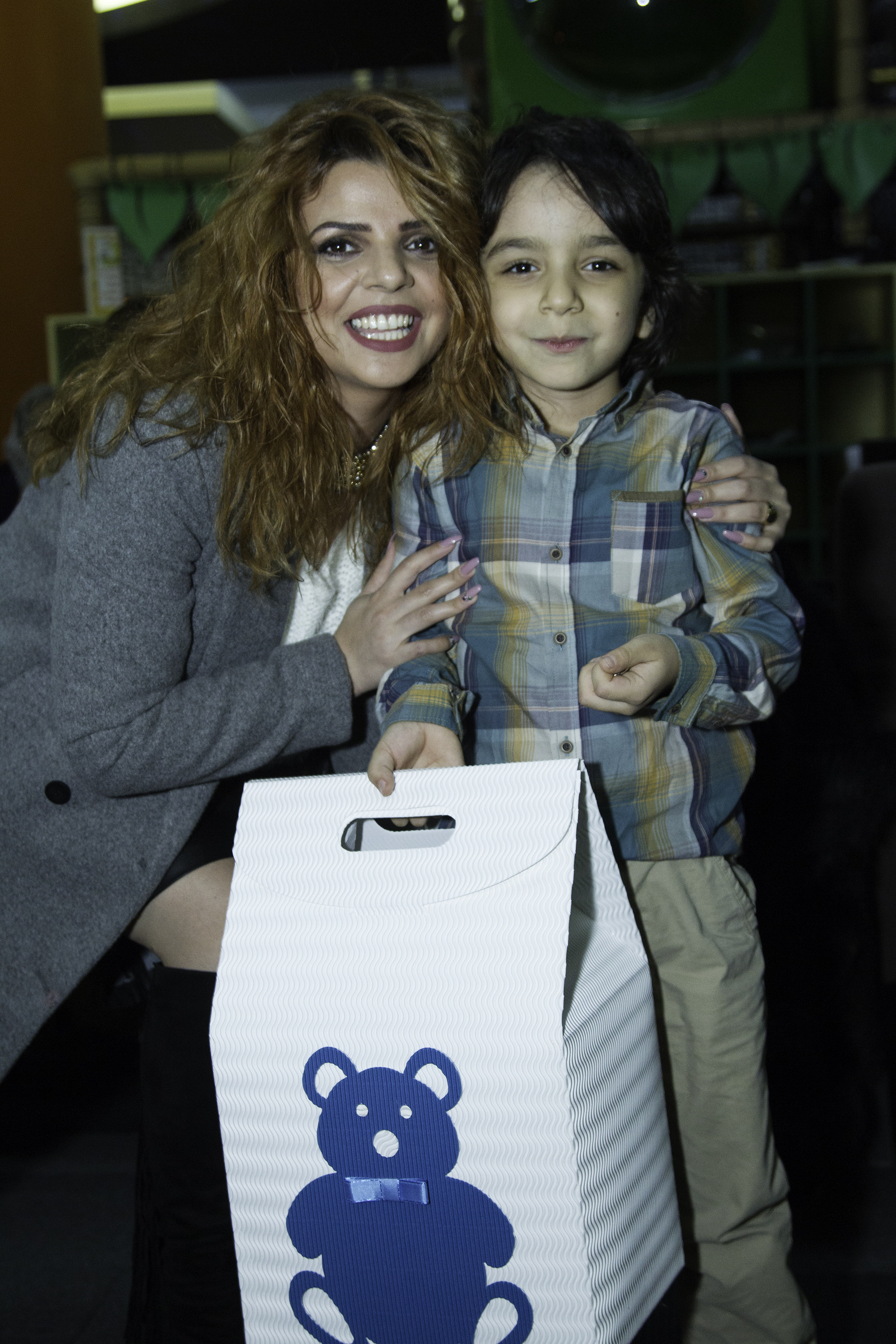 La petrecerea lui Leno a fost invitata si Laura Vass, o apropiata a familiei