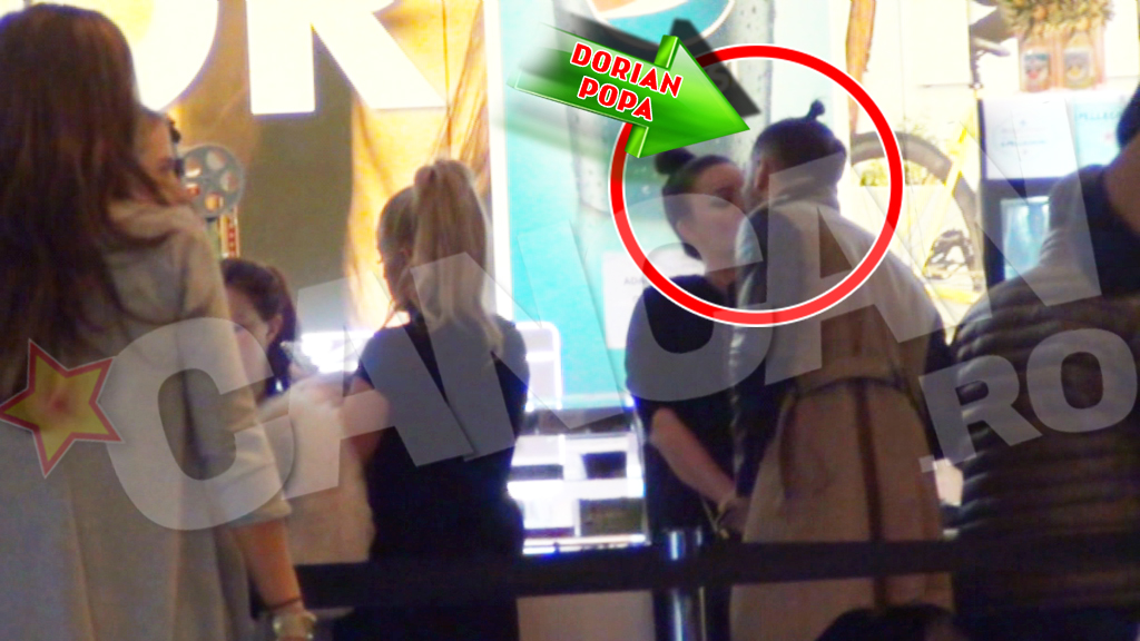 Dorian Popa ii ignora pe cei doi si isi saruta de foc iubita