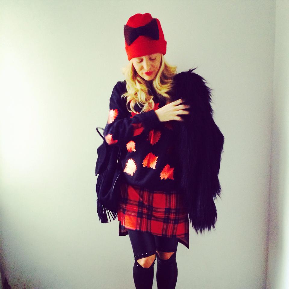 Delia si-a surprins fanii cu o tinuta de inspiratie scotiana