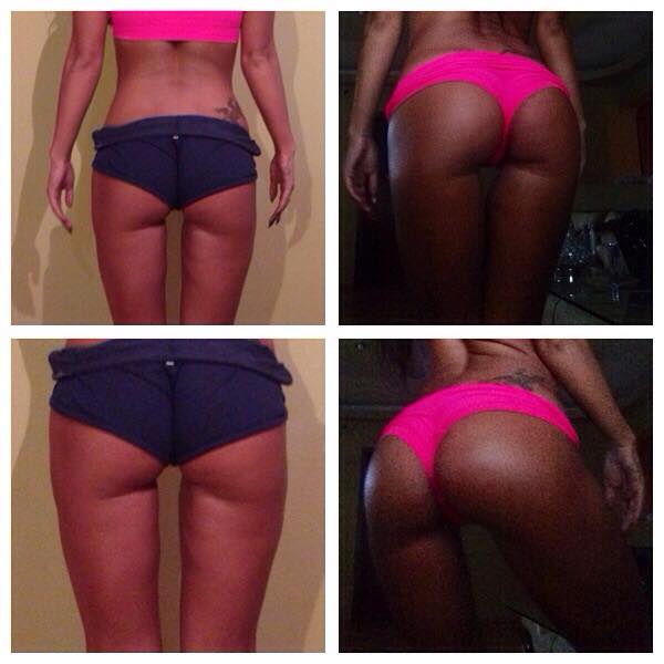 Inainte si dupa ce s-a apucat de mers intens la sala de sport