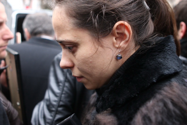 Fiica lui Adrian Iovan a stat nedezlipita de cosciugul tatalui sau