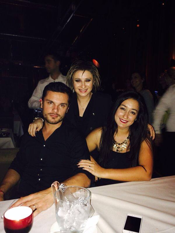 La petrecerea Anei au participat si Vladut Munteanu si sotia lui