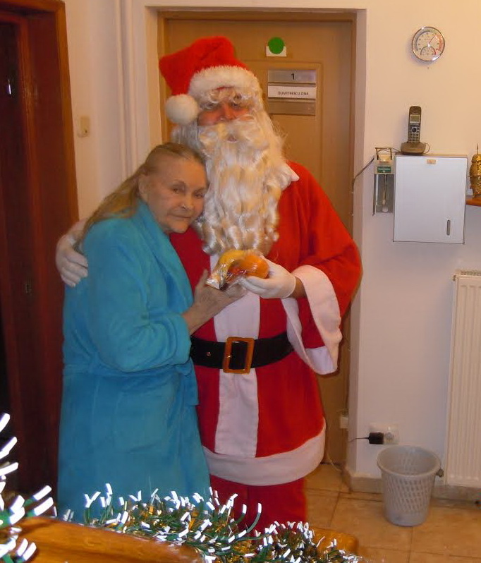 zina dumitrescu si mos craciun