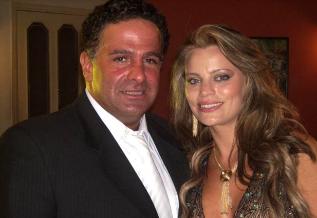 Mariana Rosca, alaturi de fostul ei logodnic libanez