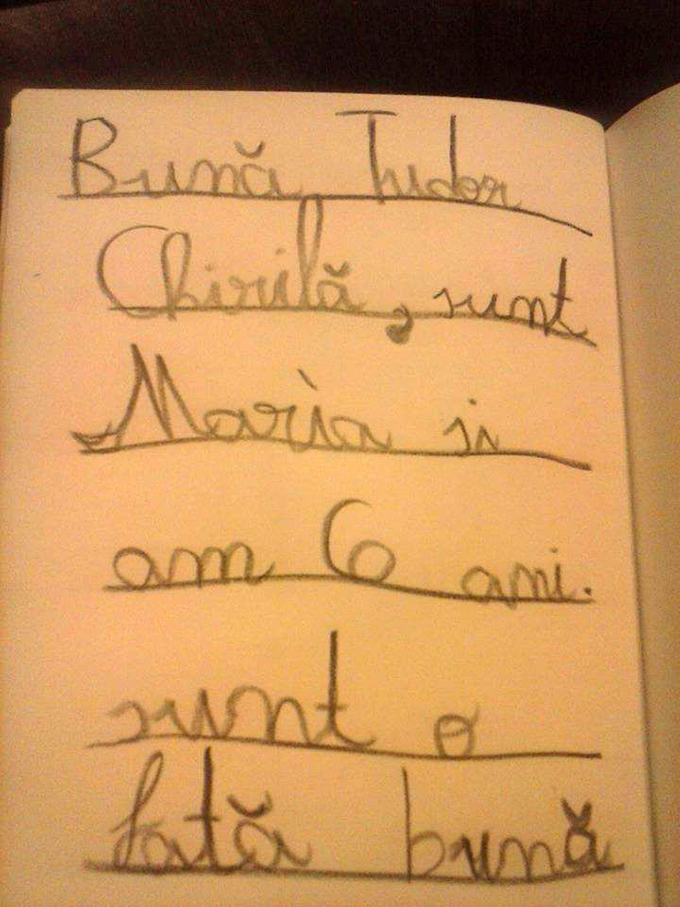 Aceasta este scrisoarea primita de Tudor de la tanara lui admiratoare