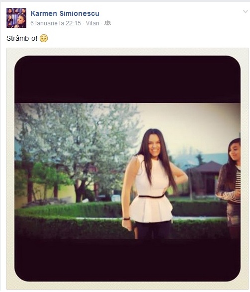 Carmen nu a prea dat pe la scoala in ultima vreme