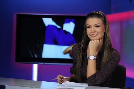 Raluca Hogyes este una dintre cele mai frumoase prezentatoare TV din Romania